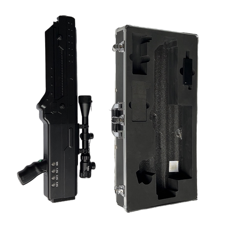  长乐手持便携式枪型低空防御反制四通道A型