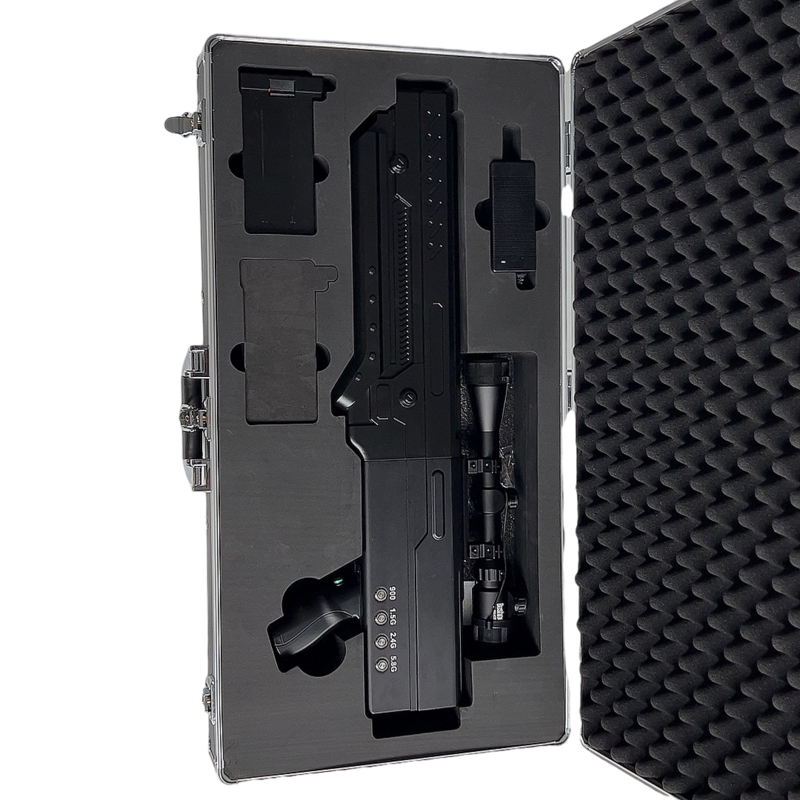  长乐手持便携式枪型低空防御反制四通道B型